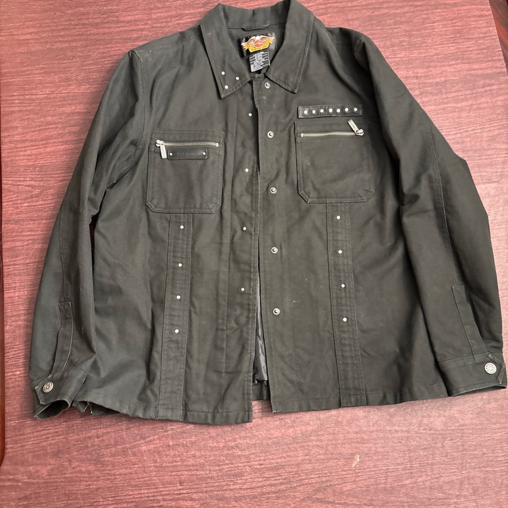 Harley Davidson Black Studded Women’s Jacket